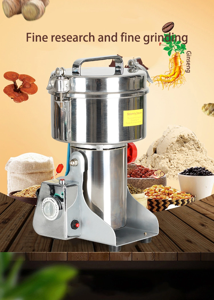 Commercial Spice Grinder Pulverizer Dry Grinder Grinding Machine